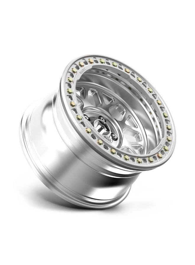 KMC KM235 (beadlock) GRENADE CRAWL 18X9 6X135 ET10 CB87.1 MACHINED - Image 2